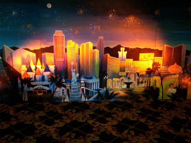 Las Vegas Theme backdrop