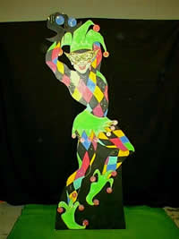 Event themes Mardi gras Court Jester