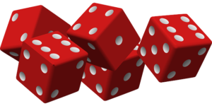 Casino Prizes -Red dice